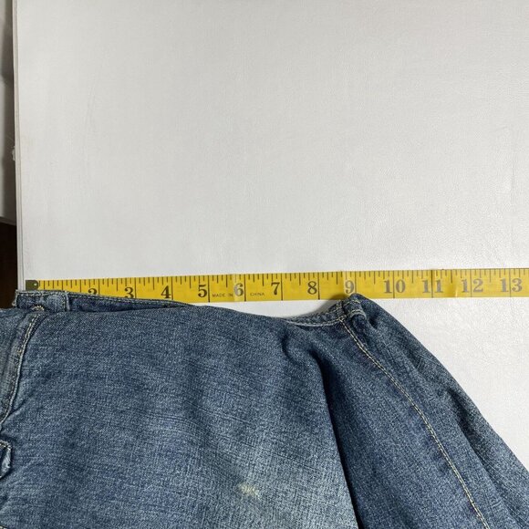 Abercrombie & Fitch Flare Jeans Womens 4 Distressed Cotton Vintage Baggy New - Picture 11 of 13